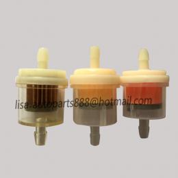 MOTOR UNIVERSAL PLASTIC FUEL FILTER VARIOUS TYPE